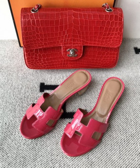 에르메스 올수공 오아시스 슬리퍼 샌들 페이던트 13